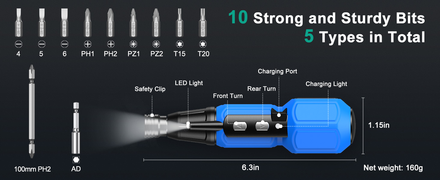 Electric Screwdriver Cordless