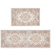 Pauwer Anti Fatigue Floor Mats - Cushioned Memory Foam 2 Piece Kitchen Rug Set, Non Slip Laundry ...