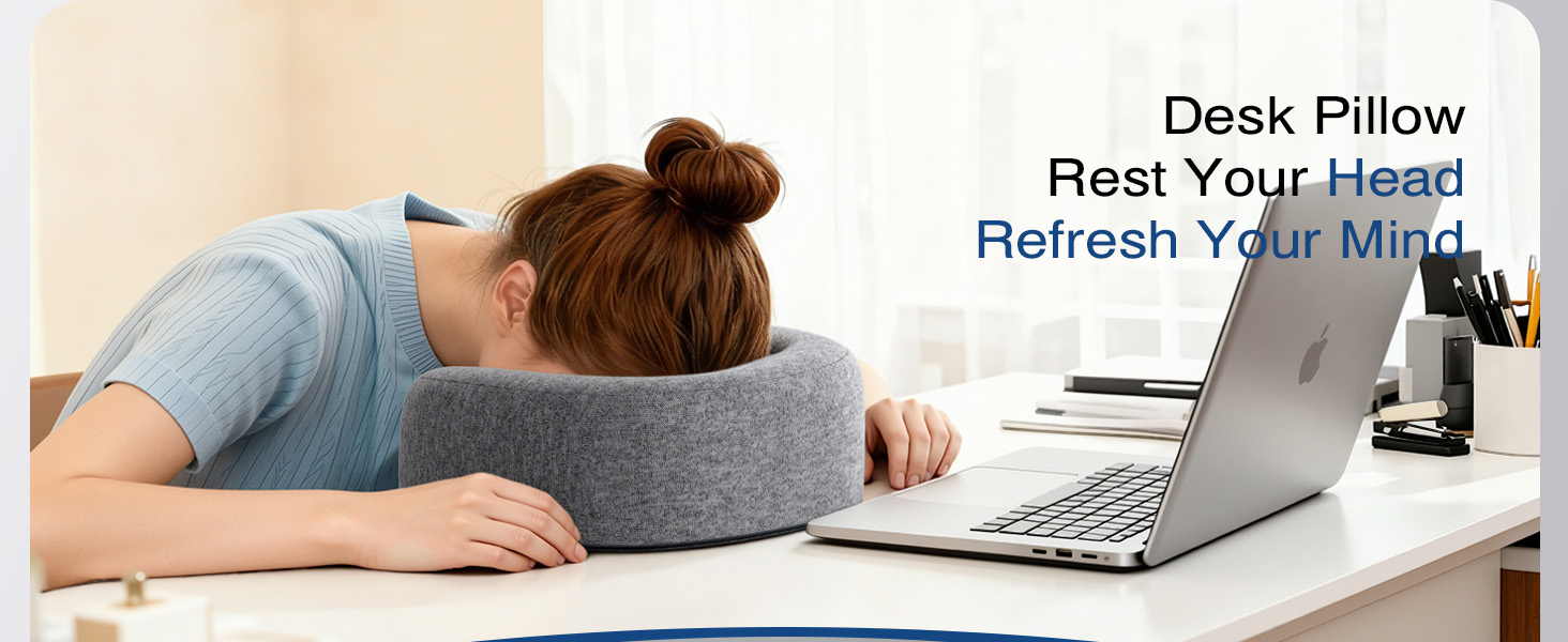 A-Pce Face Down Pillow Massage Headrest for Bed