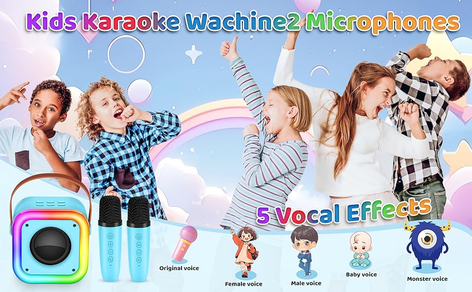 Karaoke Machine Blue