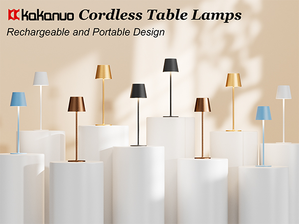 battery operated lamps cordless