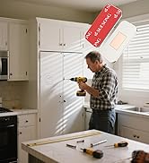 No-drill magnetic cabinet catch.