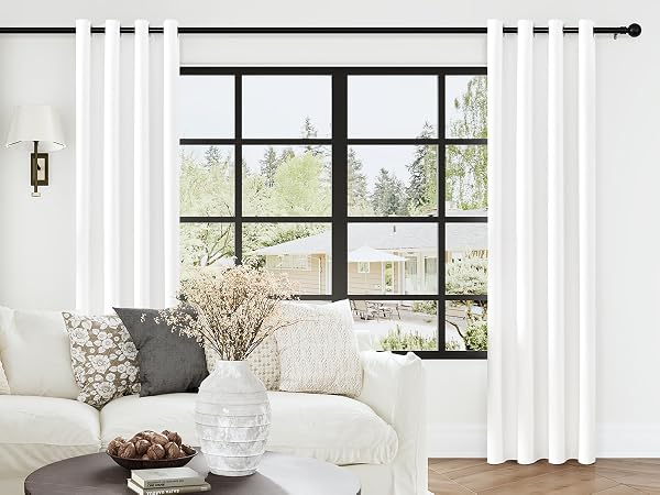 linen blackout curtains