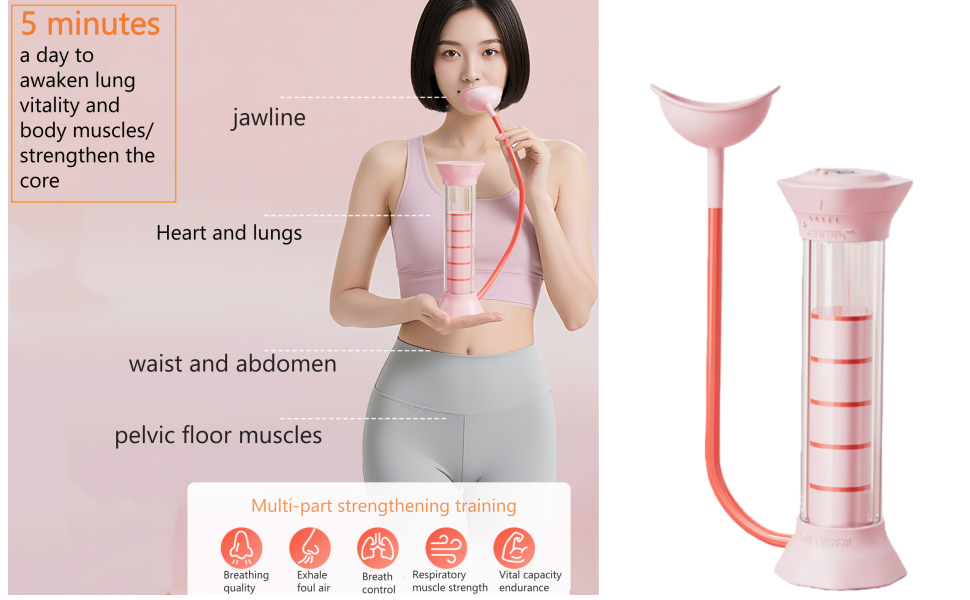 Digital Breathing Dumbbells with Adjustable air Holes