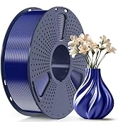 SUNLU TPU-Silk 3D Printer Filament, 98A TPU Filament 1.75mm, Glossy Silk Surface TPU Filament, Fl...