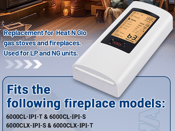 2166-330 Fireplace Remote Control Transmitter for Heat N Glo