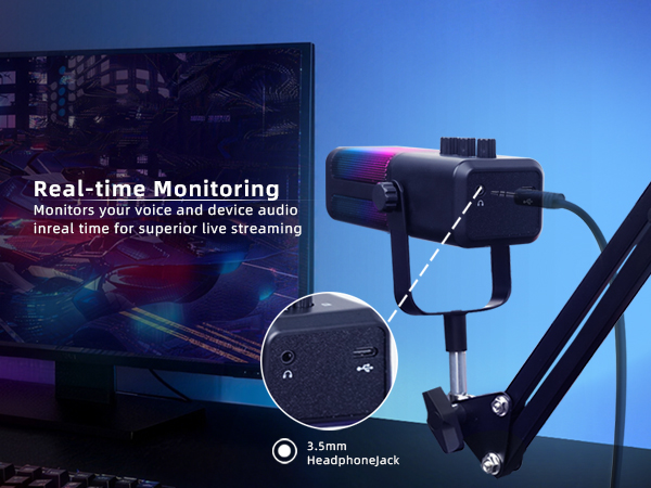 RGB Gaming Microphone