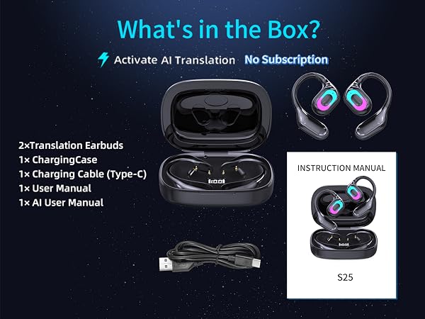 AI Translation Earbuds Real Time