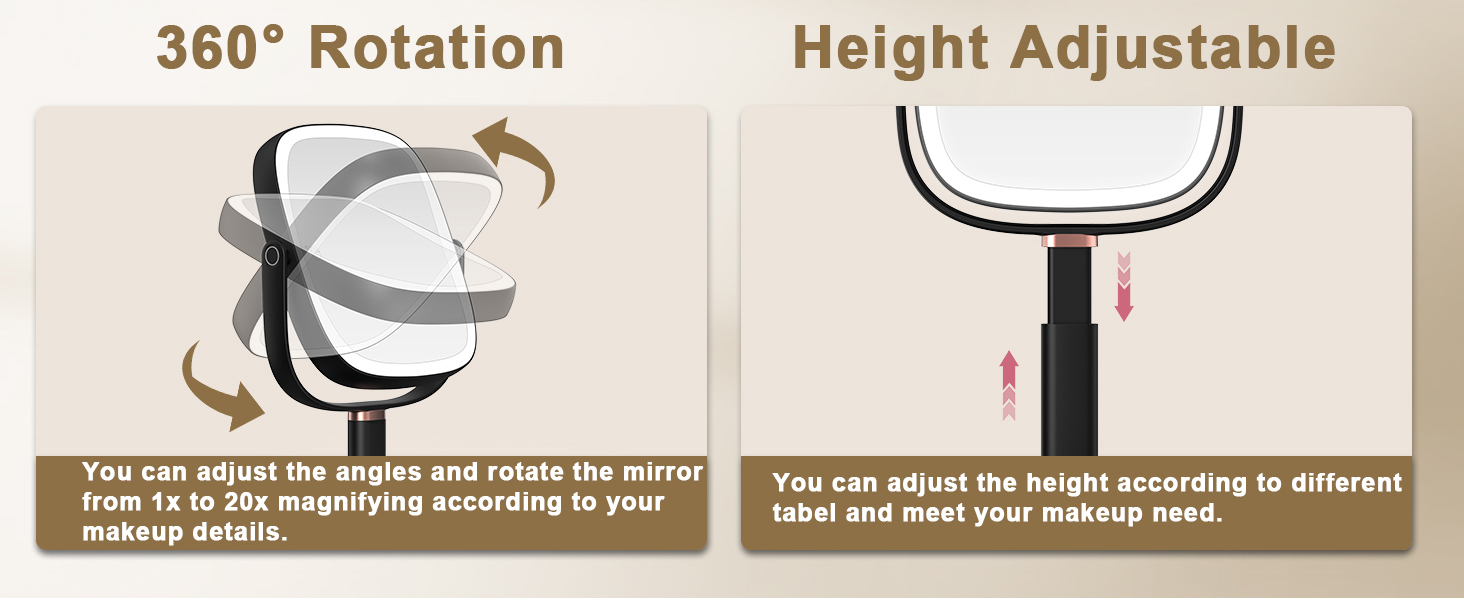 Makeup Mirror With Lights