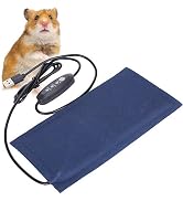 Small Reptile Heating Pad Reptiles,6x3 inch USB Reptile Heat Pad with 3 Level Adjustable Function...