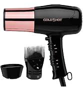 GOLD N HOT 1875 WATT Full Size Euro Dryer with Rose Gold Barrel