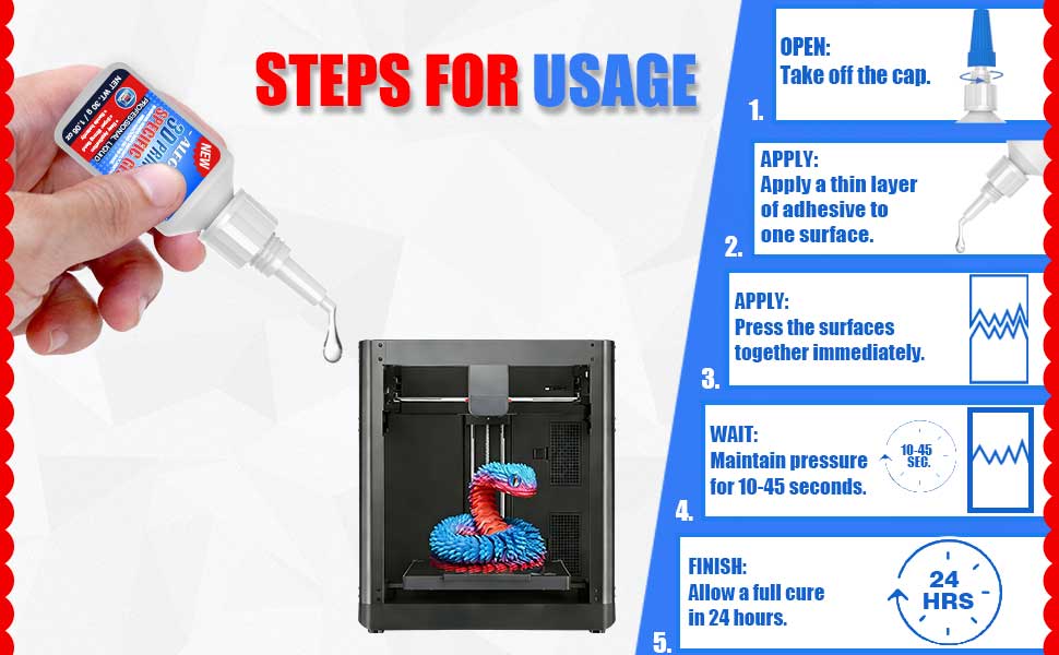 3D Printer Super Glue