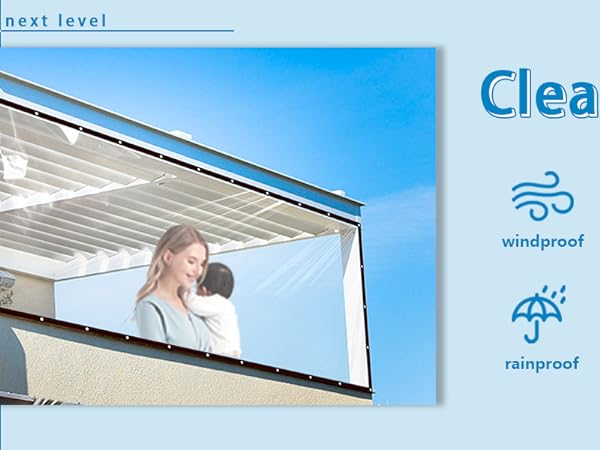 clear tarps