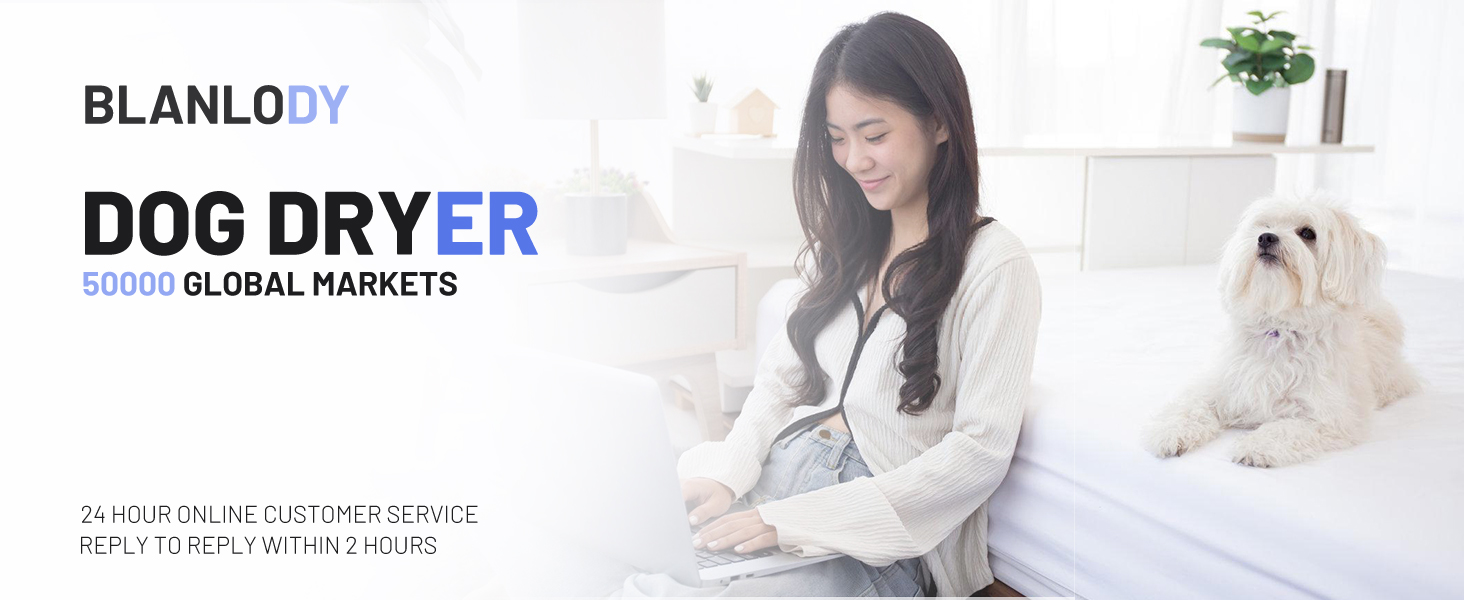 dog dryer hair blow pet grooming pet dryer high velocity deshedding Blanlody