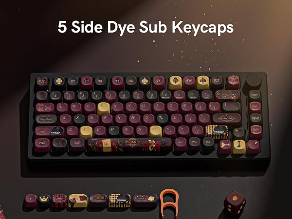 5 Side Dye Sub Keycaps