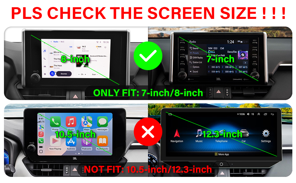 MagSafe Car Phone Holder Toyota RAV4 2023 2024 2025 Magnetic Phone Holder Cell Phone Mount 