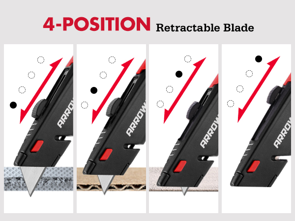 utility knife safety box cutter opener razor blade knife belt pocket knife retractable boxcutter