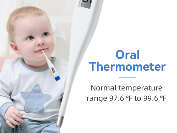 Medical Thermometer with Fever Alarm