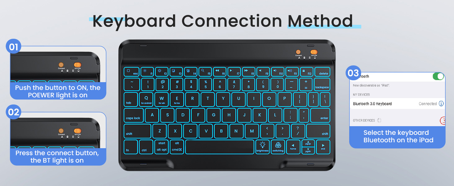 keyboard case for iPad 10th 