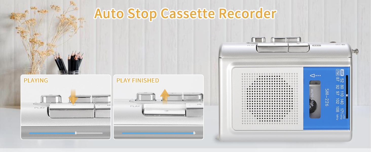 cassette recorder