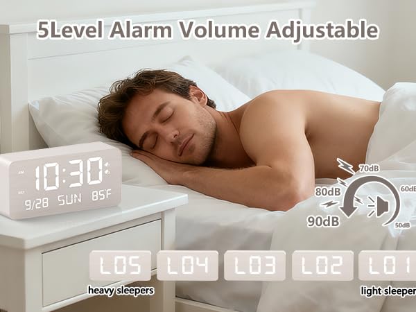 bedside clock
