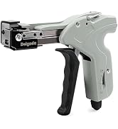 Delgada Metal Cable Tie Gun for Stainless Steel Ties, Professional Automatic Tightening Cutting R...