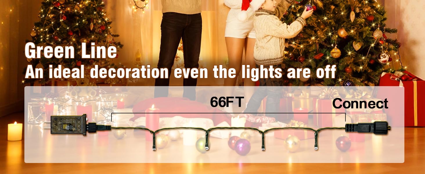 led christmas lights indoor