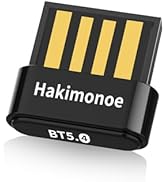 Hakimonoe Mini USB Bluetooth 5.4 Adapter for Laptop PC, Wireless Transmitter Dongle for Desktop W...