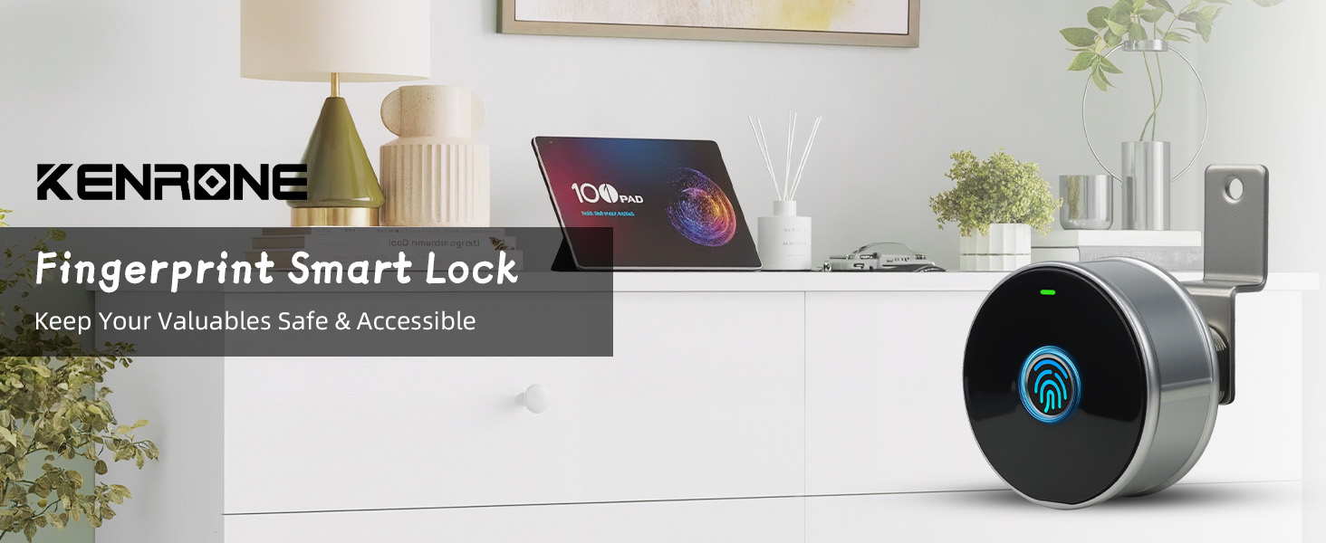 KENRONE Fingerprint Smart Lock for Home Security