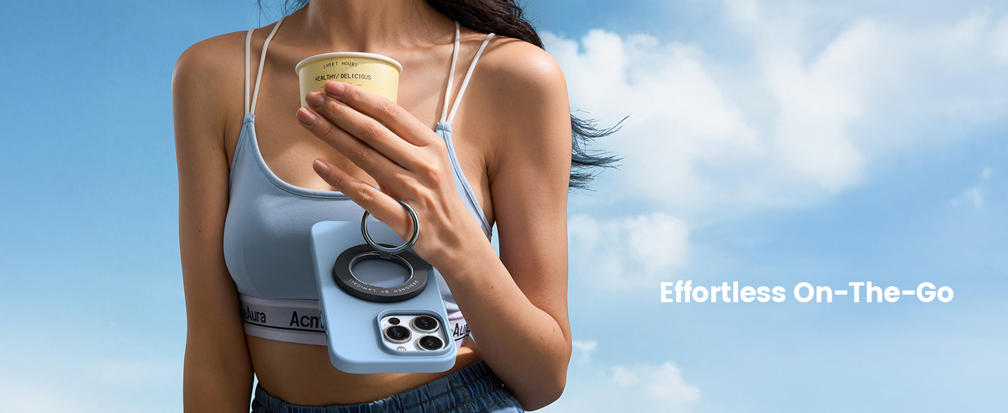 phone ring holder phone grip for magsafe magnetic pop socket for iphone