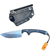 Scout Feather by Outdoor Element - Adventure Survival Knife - Full Tang, Drop Point, G10 Scales, ...