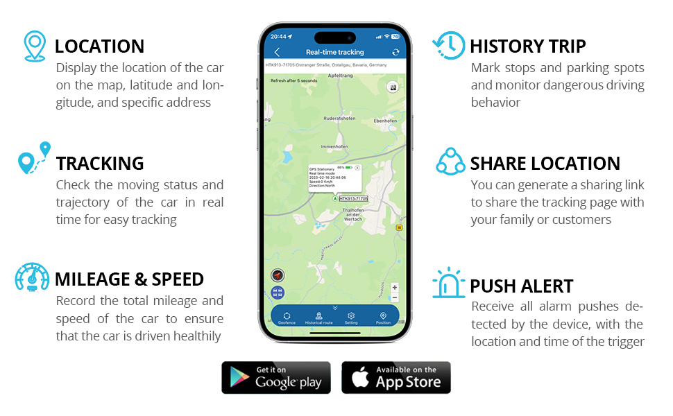 rastreador gps para carros localizador gps tracker car tracking device spy hidden vehicles luggage