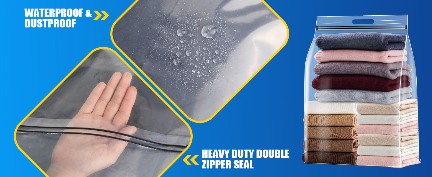 Double Zipper Seal Bags