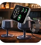 GEEKERA 25W Qi2.2 Magnetic Wireless Charger, 3 in 1 Charging Station Compatible with MagSafe iPho...