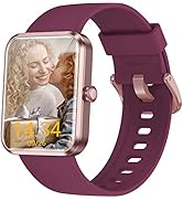 Pautios Smart Watch 42mm, Fitness &amp; Health Tracker for Women Men, Blood Oxygen Heart Rate Monitor...