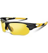 BEACOOL Polarized Sports Sunglasses for Men Women Youth Baseball Fishing Cycling Running Golf Mot...