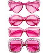 Matcheck 4 Mixed Style Colored Sunglasses Classic Retro Party Favors Eyewear Costume Accessories ...