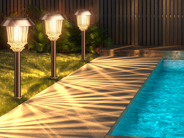 solar driveway lights