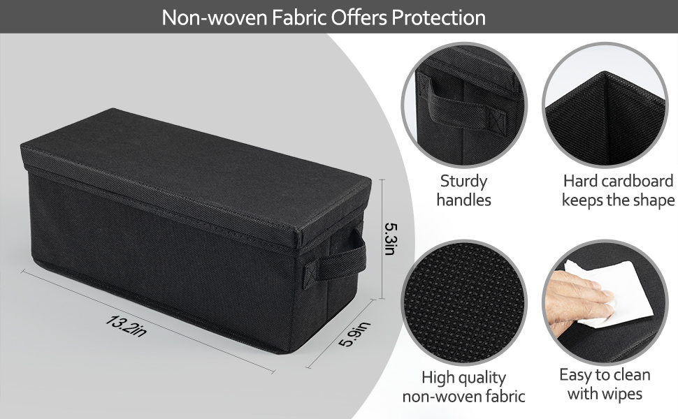 cd storage boxes with lids