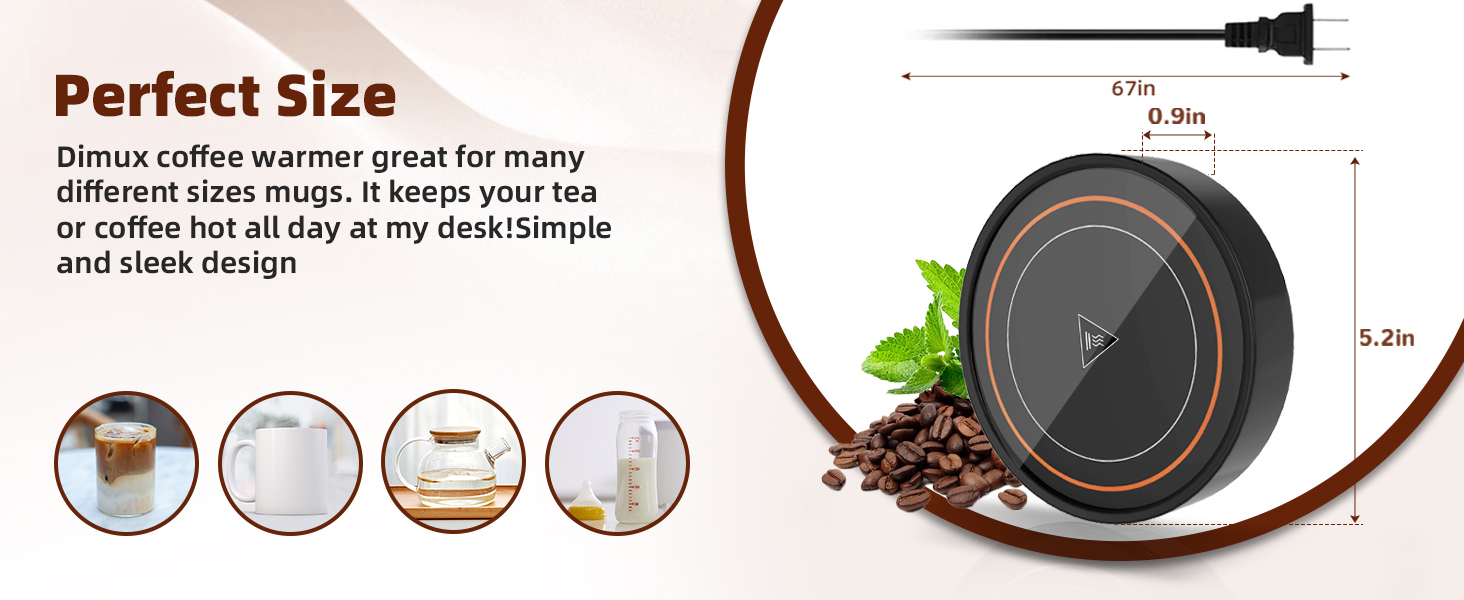 travel coffee warmer set coffee mug warmer cordless