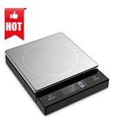 Olipiter 10Kg/1g Display Electronic Scale, Large LED Display Screen, Pull-Out Display Kitchen Sca...