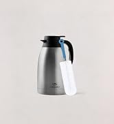 2L Thermal Coffee Carafe with Cleaning Brush