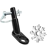 Bike Trailer Hitch, Universal Bike Trailer Attachment, 5-Min Easy Install, Rust-Resistant Stainle...