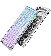 ZORNHER ZH68HE Wired Hall Effect CNC Aluminum Gaming Keyboard,65% Rapid Trigger Magnetic Keyboard...