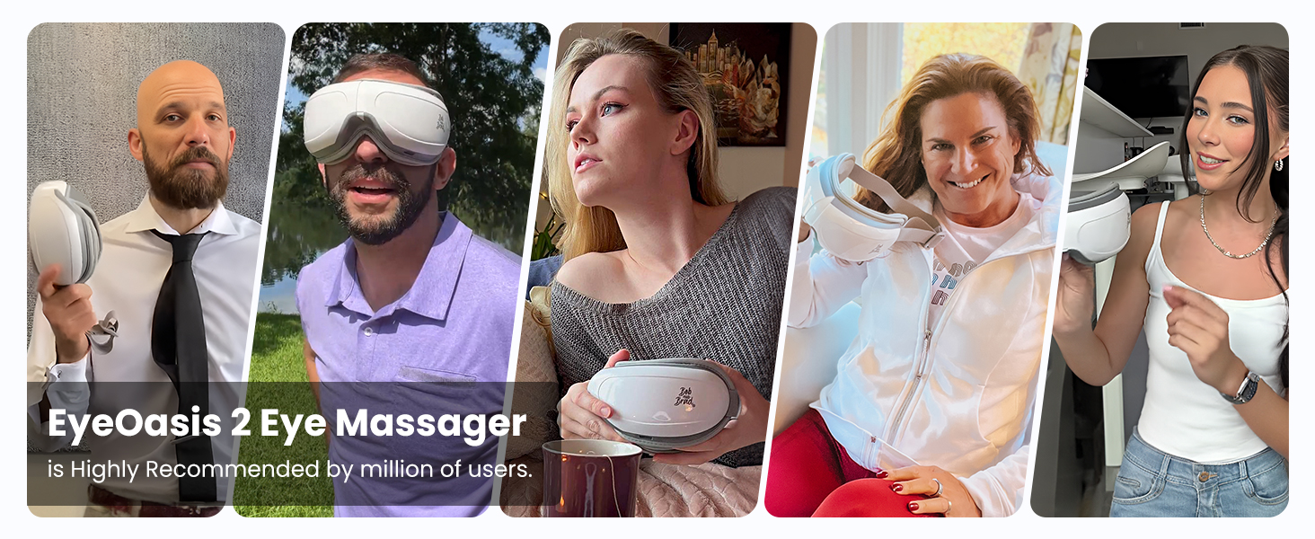 Eye Massager heated eye massager eye massager for migraines eye massager with heat and cooling