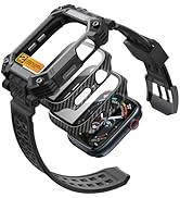 i-Blason for Apple Watch Series 11/10 46mm Case with Band Multiuse [2X Tempered Glass Screen Prot...