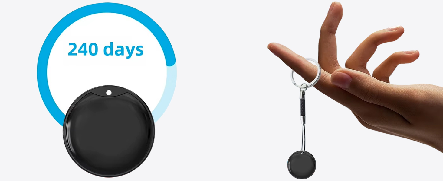 this smart tracking tag delivers up to 365 days of continuous standby power