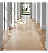 SALLOUS Hallway Runner Rug, 10x3ft Clear Floor Mat, Runner Mat for Entryway Bedroom Living Room, ...