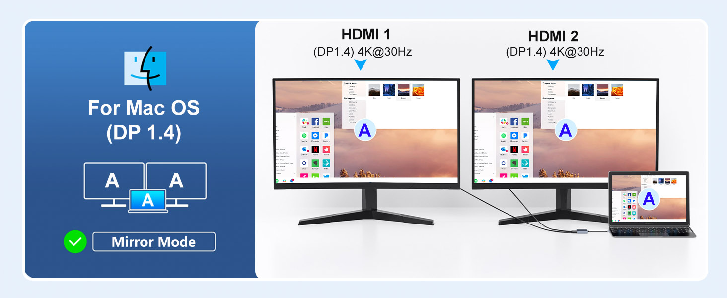 dual monitor adapter