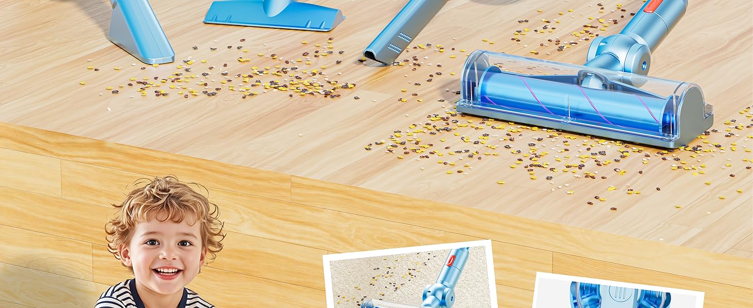 kids vacuum main functions